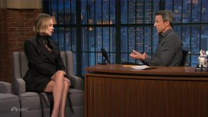 Charlize Theron SEXY Black Dress Nice Leg (36)