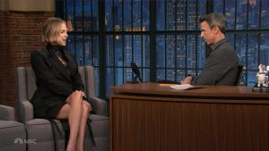 Charlize Theron SEXY Black Dress Nice Leg (37)