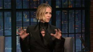 Charlize Theron SEXY Black Dress Nice Leg (48)